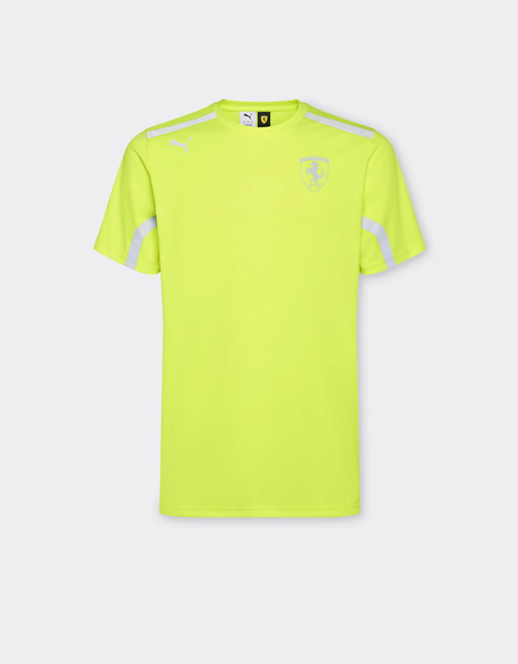  Ferrari 2025 El Equipo Prepara Una Camiseta Puma Para La Scuderia Ferrari Hp - Male Camisetas Amarillo L 
