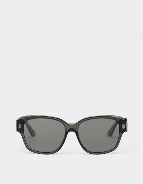  Ferrari Gafas De Sol Ferrari De Acetato Negro Transparente Con Cristales Negros Polarizados -  Ferrari Collection Negro Os 