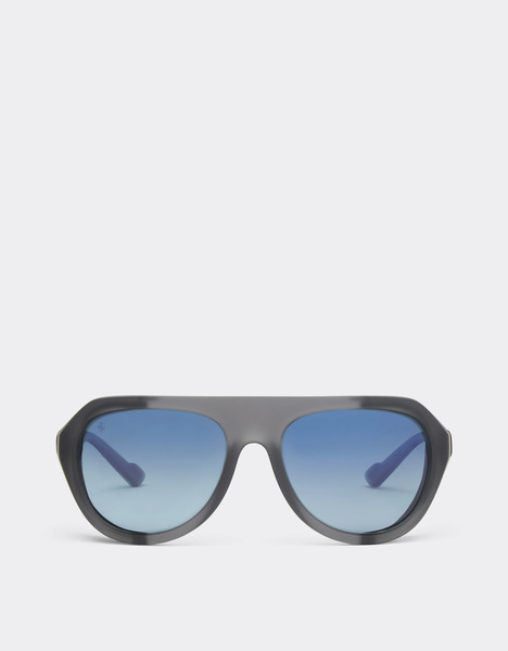  Ferrari Gafas De Sol Ferrari Gris Mate Con Detalles En Piel Y Lentes Polarizadas -  Gafas De Sol Ingrid Os 
