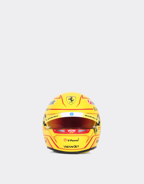 Ferrari 2025 Lewis Hamilton Mini Helmet In 1:2 Scale -  Cascos Multicolour Os 