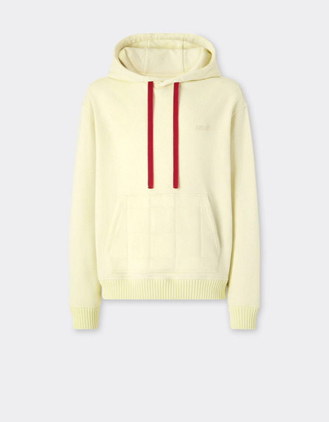  Ferrari Sudadera Con Capucha De Algodón Y Cachemira - Male Jerséis Y Prendas De Punto Amarillo Iris Xl 