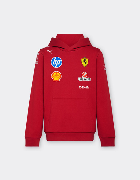  Ferrari Sudadera Con Capucha Puma 2025 Junior Team Para Scuderia Ferrari Hp -  Replica Scuderia Ferrari Cereza 8y 