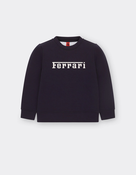  Ferrari Sudadera Con Logo Ferrari -  Chaquetas Y Sudaderas Navy 2y 