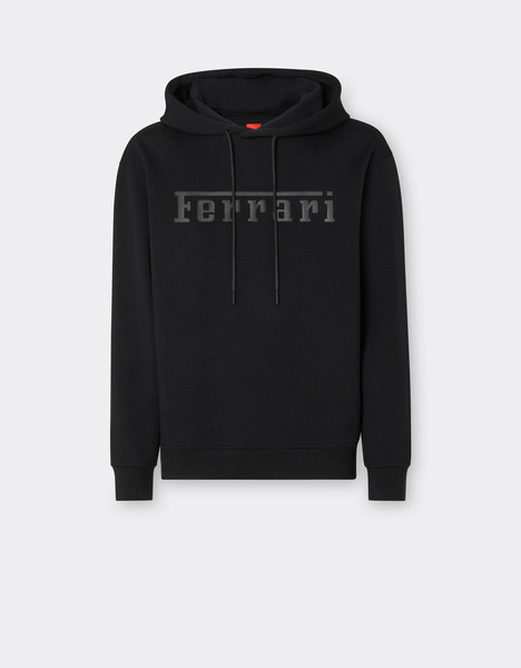  Ferrari Sudadera De Punto De Neopreno Con Logotipo De Ferrari En Contraste -  Jerséis Y Prendas De Punto Negro Xs 