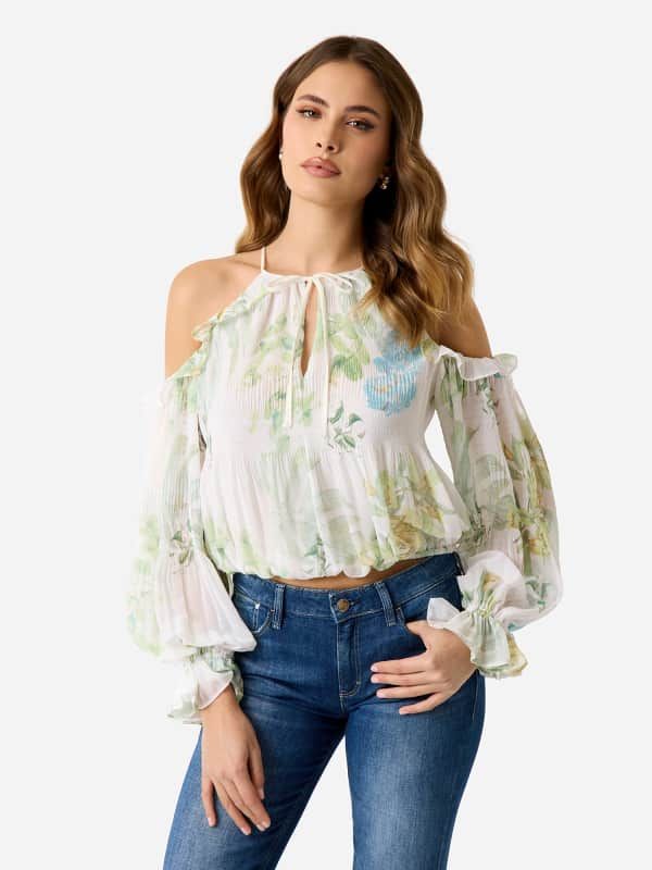  Guess Blusa De Chiffon 
