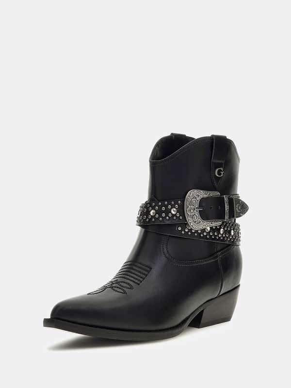  Guess Botín Lansly Con Aplicación De Tachas 