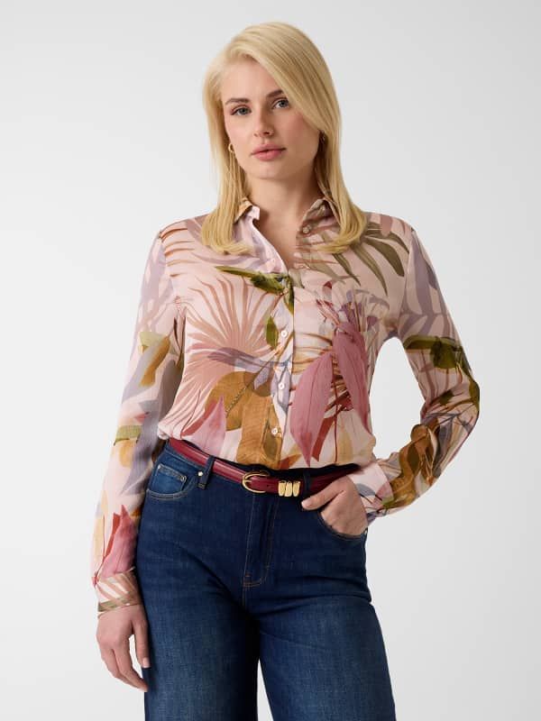  Guess Camisa Estampada 