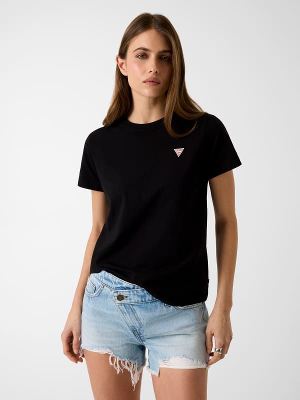  Guess Camiseta Clásica Con Triángulo Mini 