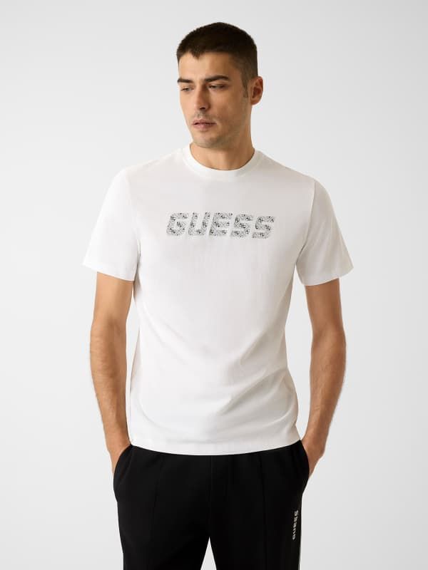  Guess Camiseta Con Logo Estampado 