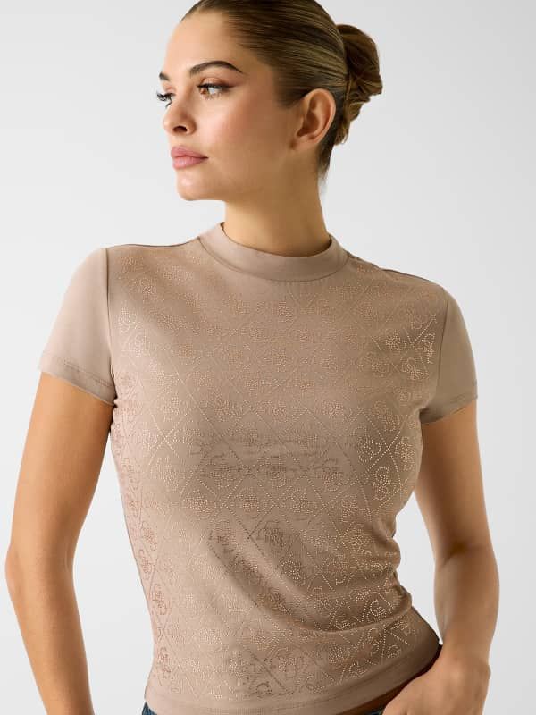  Guess Camiseta Con Logo 4g 