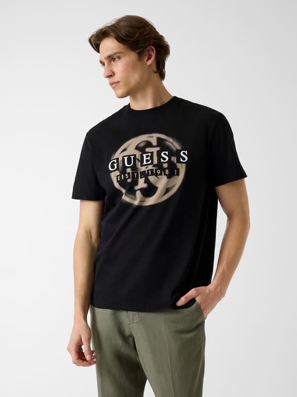  Guess Camiseta Con Logo 4g 