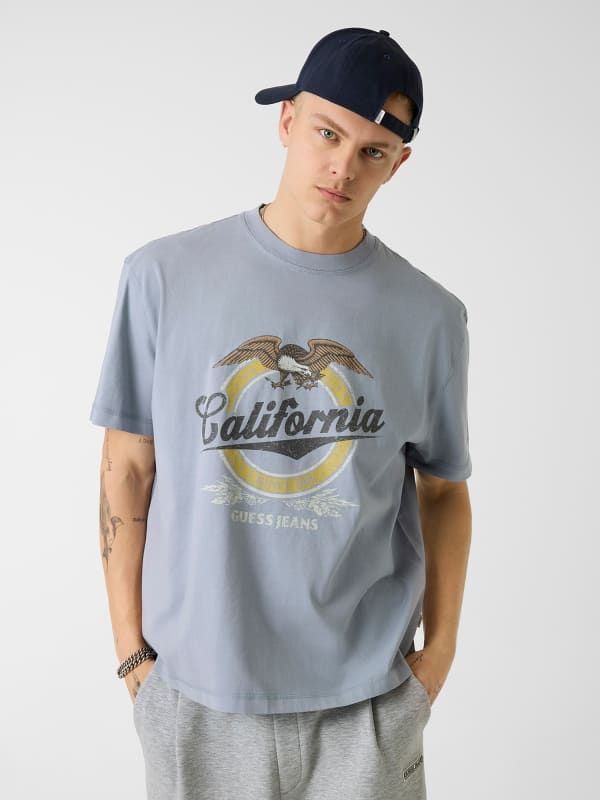  Guess Camiseta Estampada Oversize 