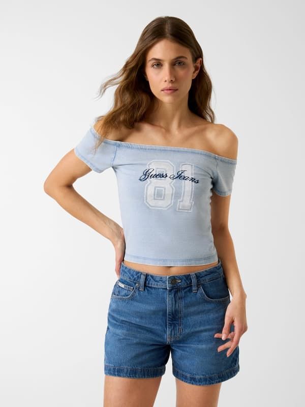  Guess Camiseta Off Shoulder 