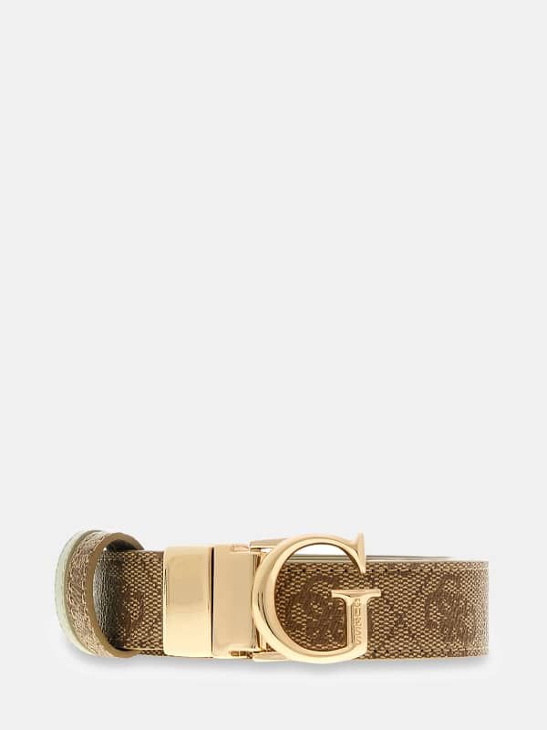  Guess Cinturón Leona Con Logo G 