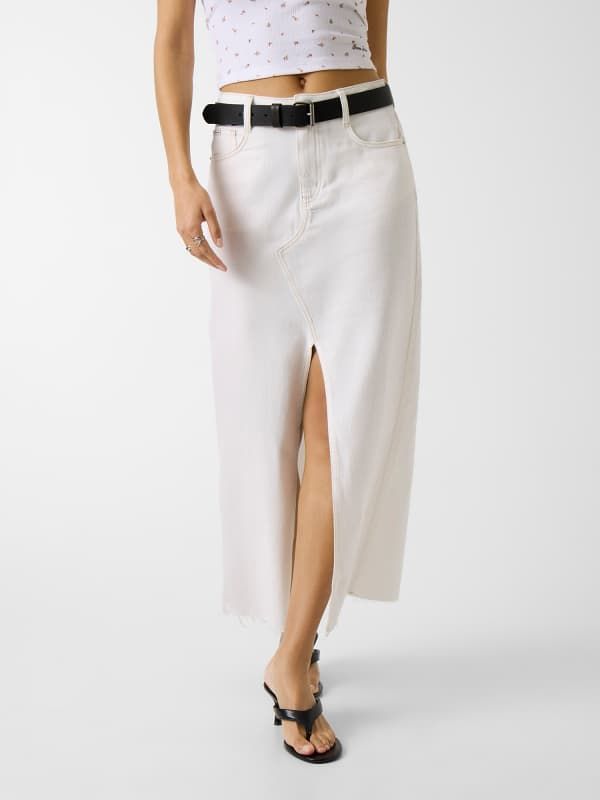  Guess Falda Midi Vaquera 