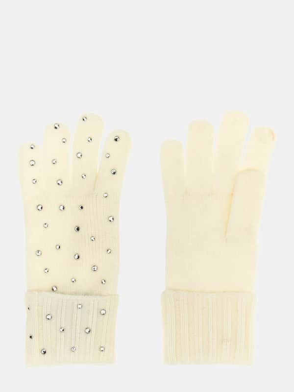  Guess Guantes Con Strass 