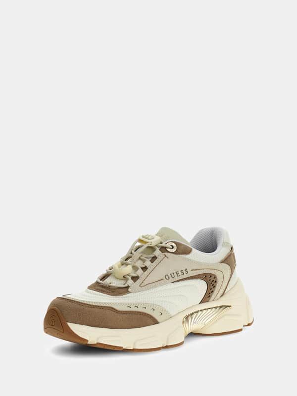  Guess Imeri Runner Con Inserto Perforado 