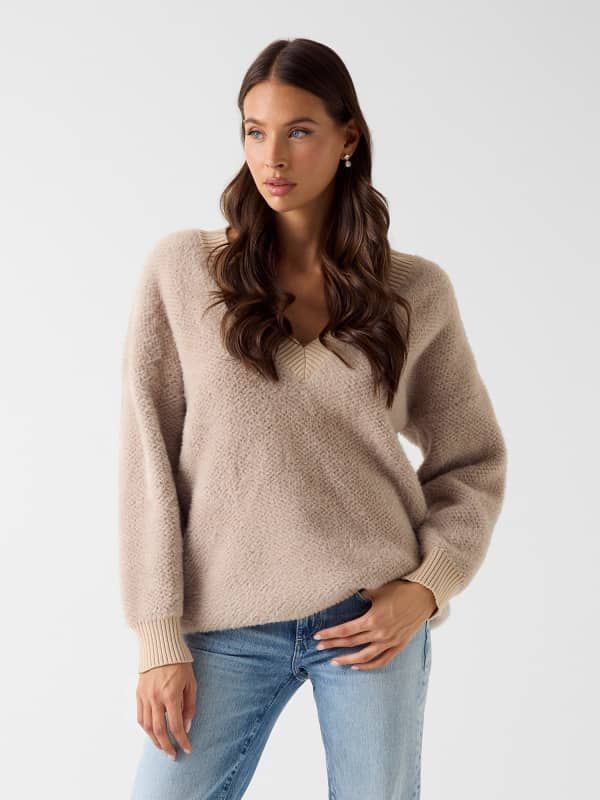  Guess Jersey Peludo Oversize 