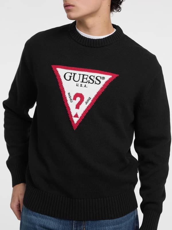  Guess Jersey Triángulo Grande Iconic 