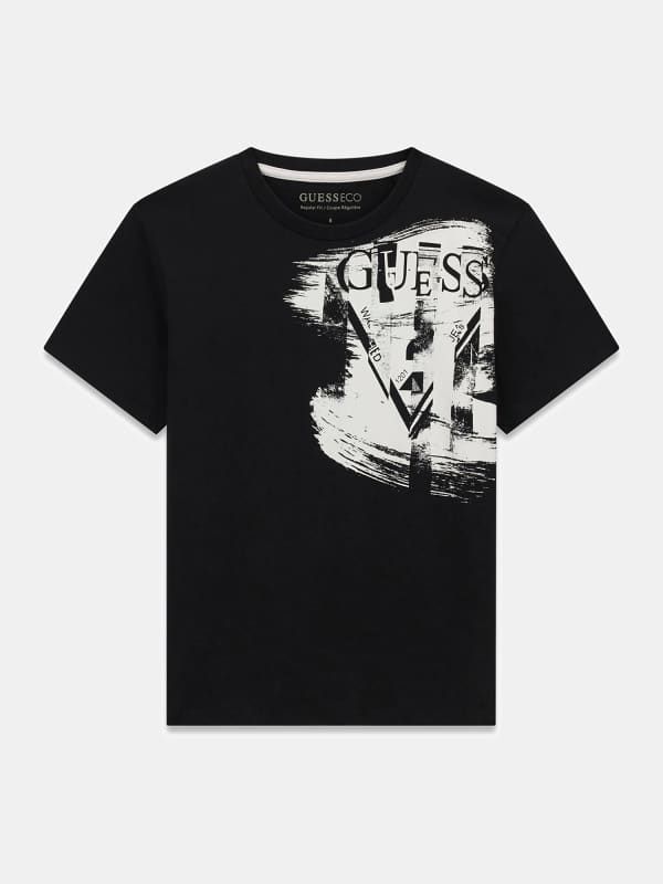  Guess Kids Camiseta Con Logo Estampado 