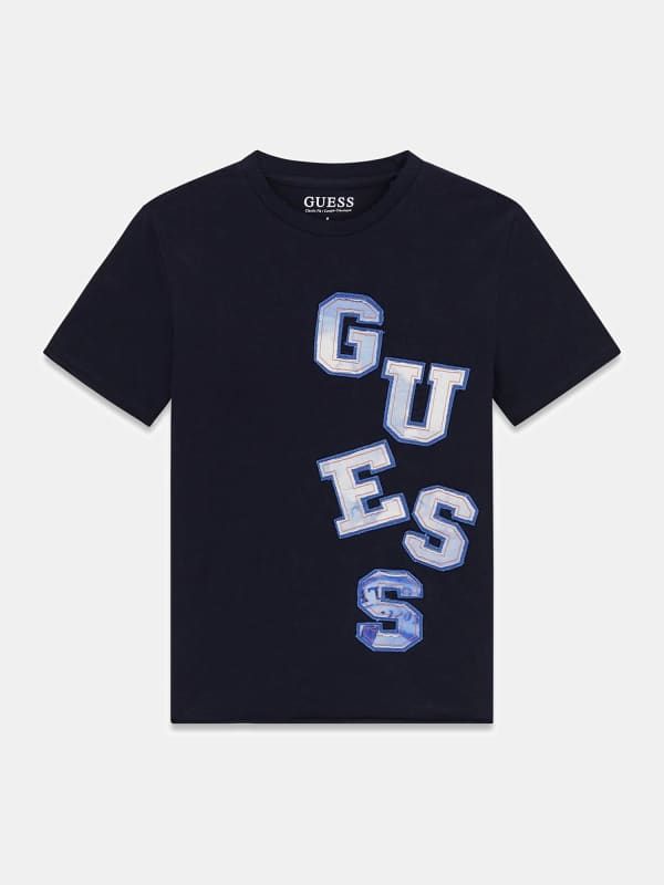  Guess Kids Camiseta Con Parche De Logo 