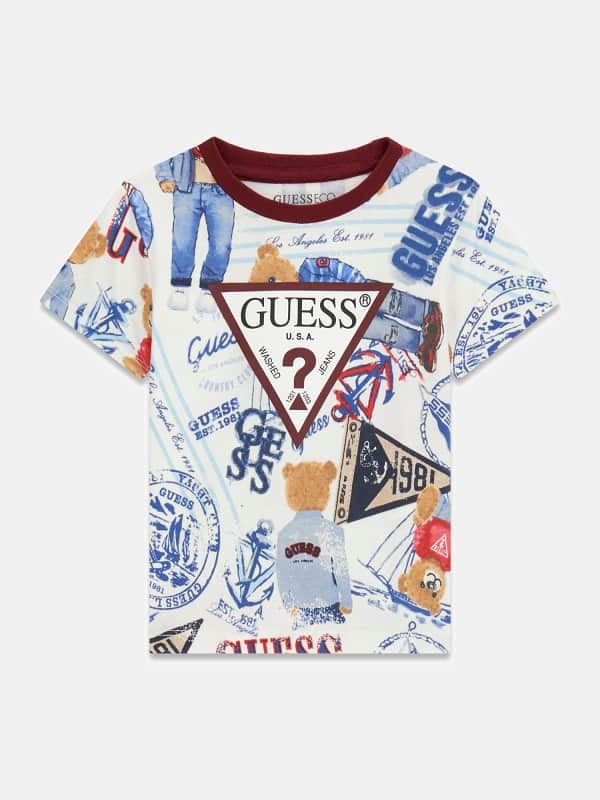 Guess Kids Camiseta Estampada 
