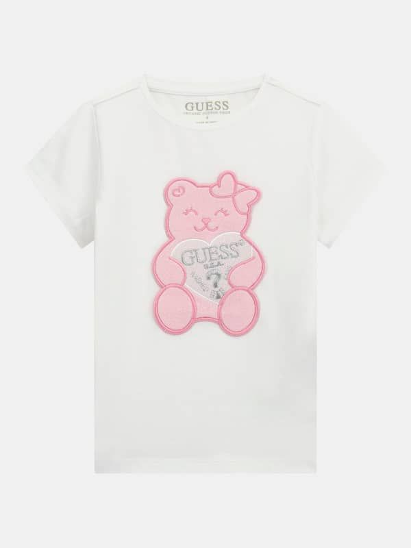  Guess Kids Camiseta Estampado Frontal 
