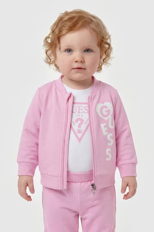  Guess Kids Conjunto De Sudadera, Body Y Joggers 