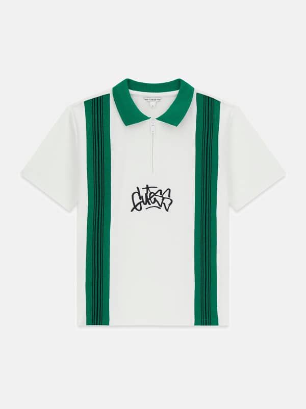  Guess Kids Polo Con Media Cremallera 