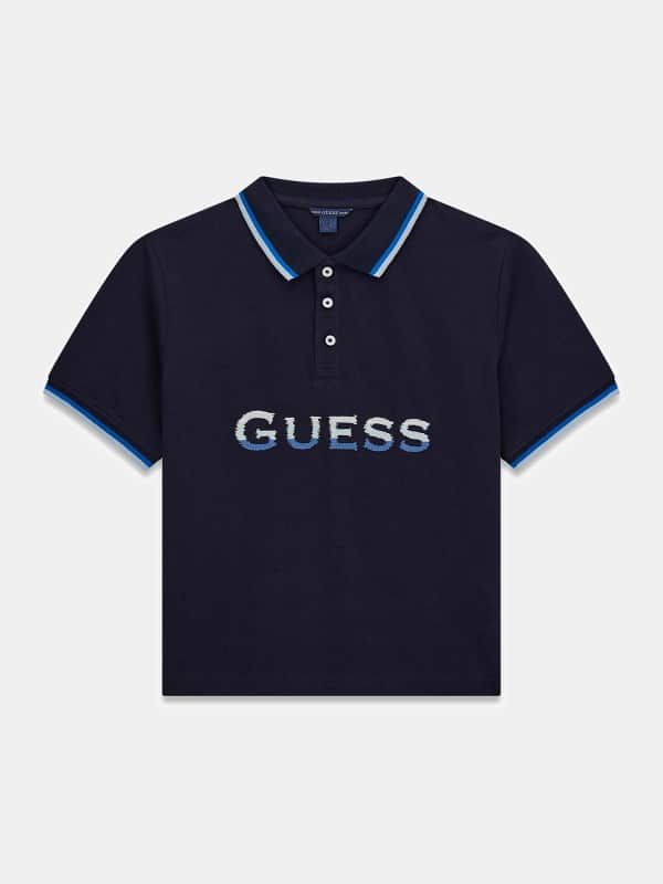  Guess Kids Polo De Corte Oversize 