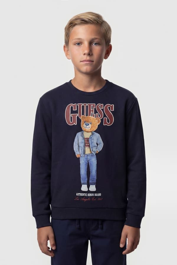  Guess Kids Sudadera Estilo Teddy Bear 