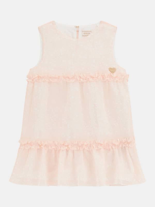  Guess Kids Vestido Mini De Chiffon 