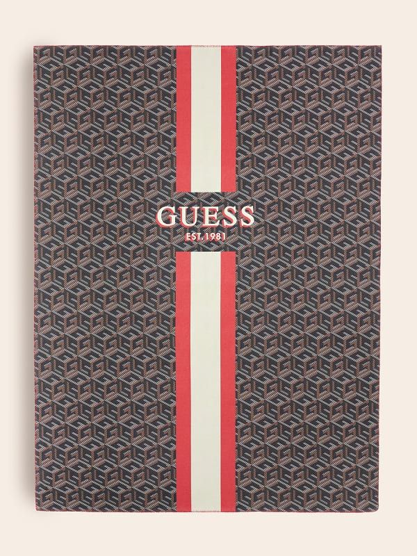  Guess Manta De Polar Con Logo G Cube 