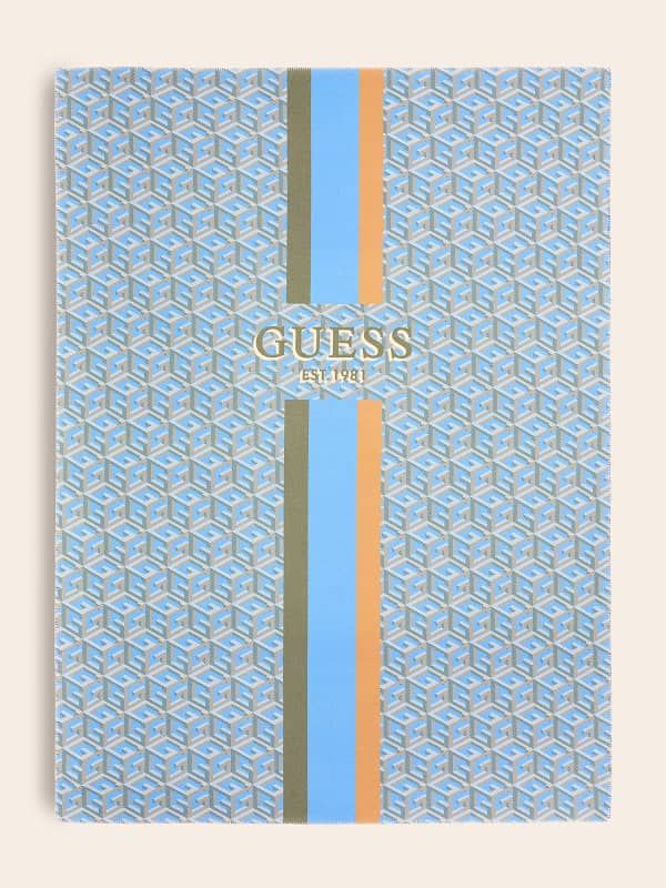  Guess Manta De Polar Con Logo G Cube 