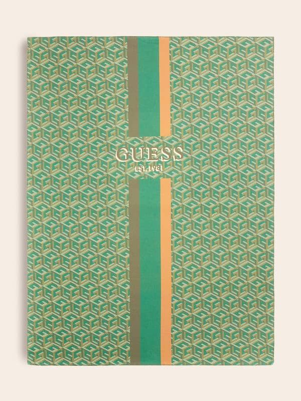  Guess Manta De Polar Con Logo G Cube 