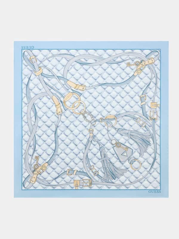  Guess Maxine Lettering Foulard 