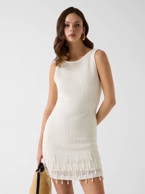  Guess Mini De Ganchillo Dress 