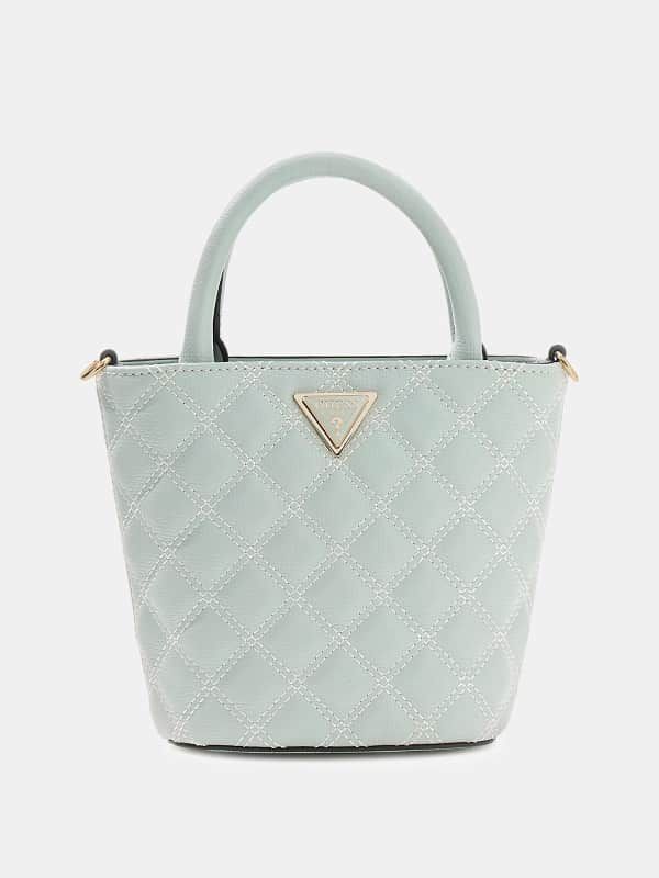  Guess Minibolso Cubo Pespunteada Giully 