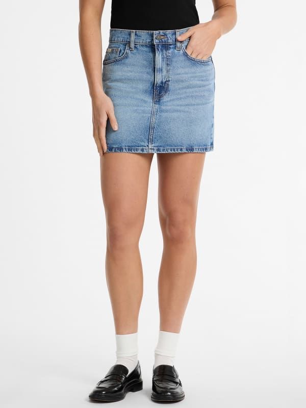  Guess Minifalda Vaquera 