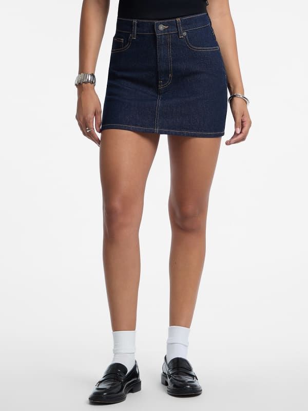  Guess Minifalda Vaquera 