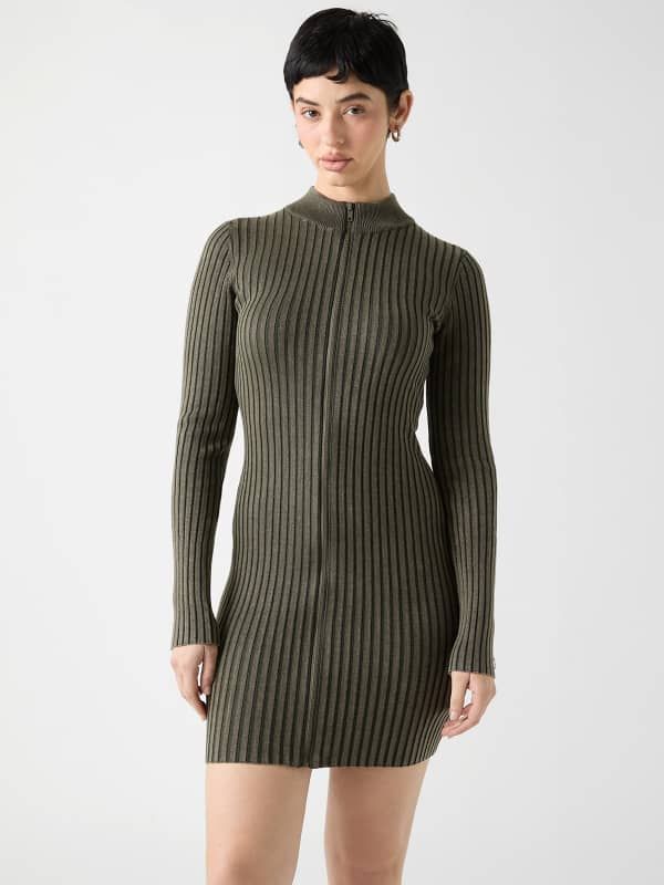  Guess Minivestido Con Cremallera 
