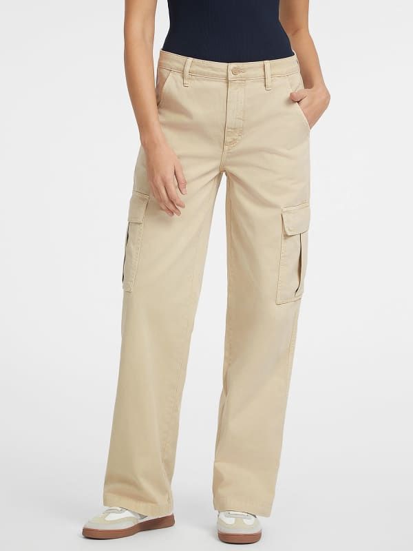  Guess Pantalón Chino Cargo Para Mujer 