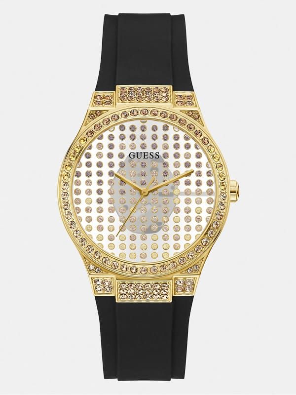  Guess Reloj Analógico Con Cristales 