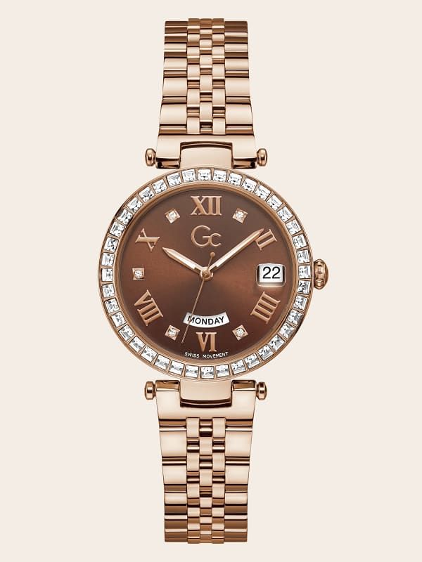  Guess Reloj Gc Con Fecha De Acero 