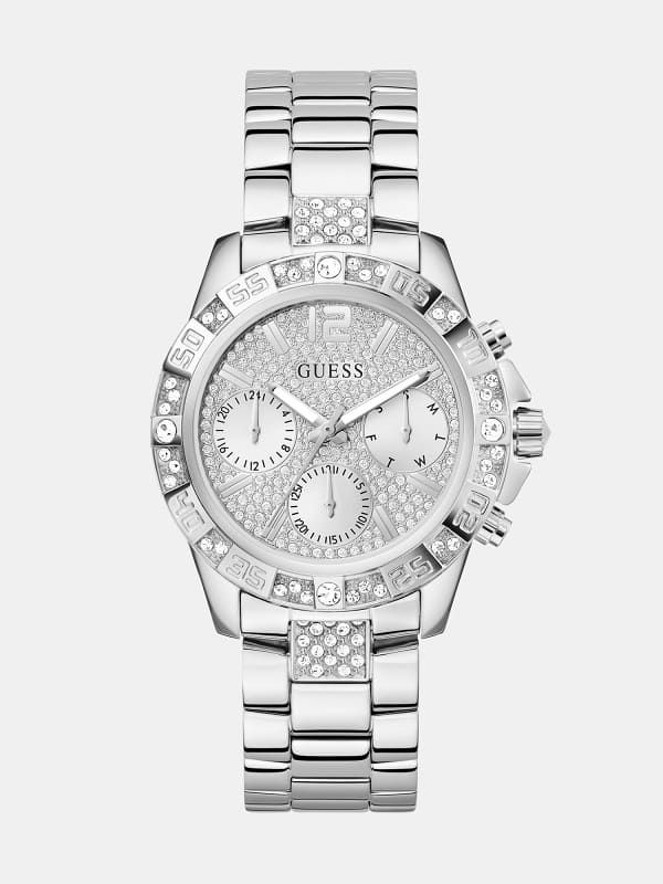  Guess Reloj Multifunción De Cristal 