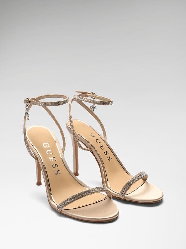 Guess Sandalias Charmer Con Strass 
