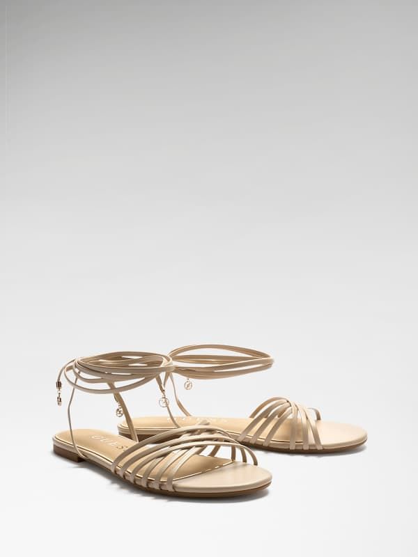  Guess Sandalias Con Logo Tasen 