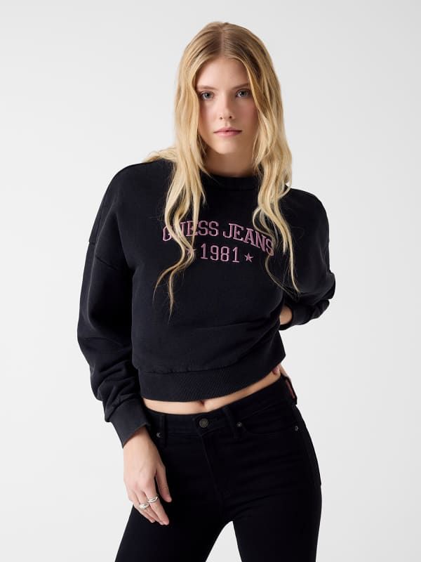 Guess Sudadera Con Logo Bordado 