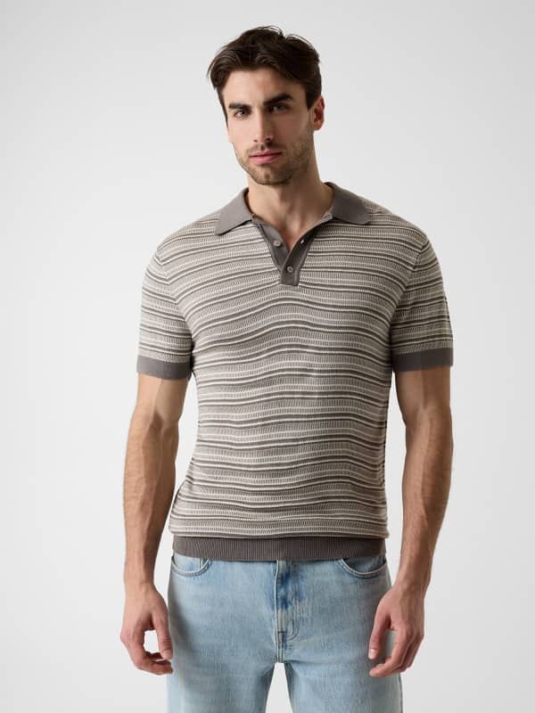  Guess Suéter Polo A Rayas 