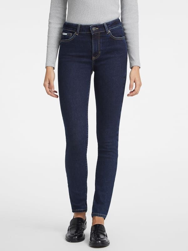  Guess Vaqueros Skinny De Talle Alto G05 